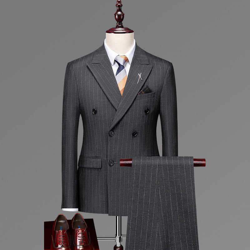 Groom Suit Suit Men's Slim Fit Four Seasons Formal Wear.