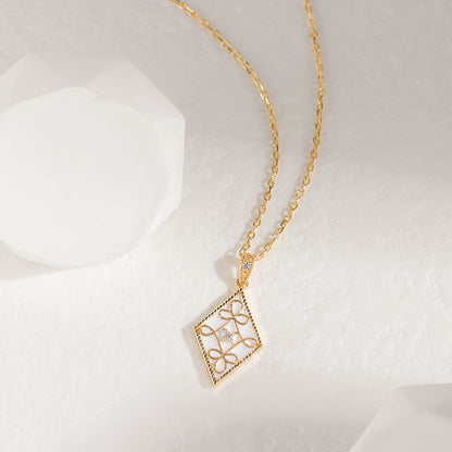 Luxury Retro Geometric Necklace