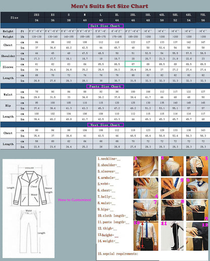 Men's Wedding Banquet Bridegroom Best Man Stand Collar Suit.
