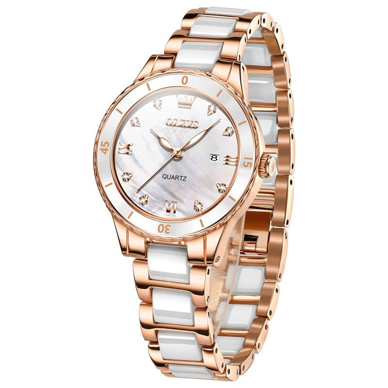 Quartz Watch Electronic Ceramic Women's Watch Women's Watch