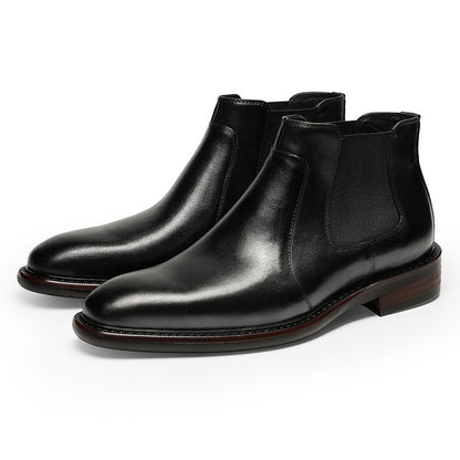 Men's New Formal Business Cowhide Shoes