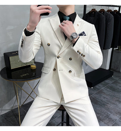 Men's Business Formal High-grade British Style Suit For Men