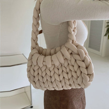 Diy Hand Woven Bag Women