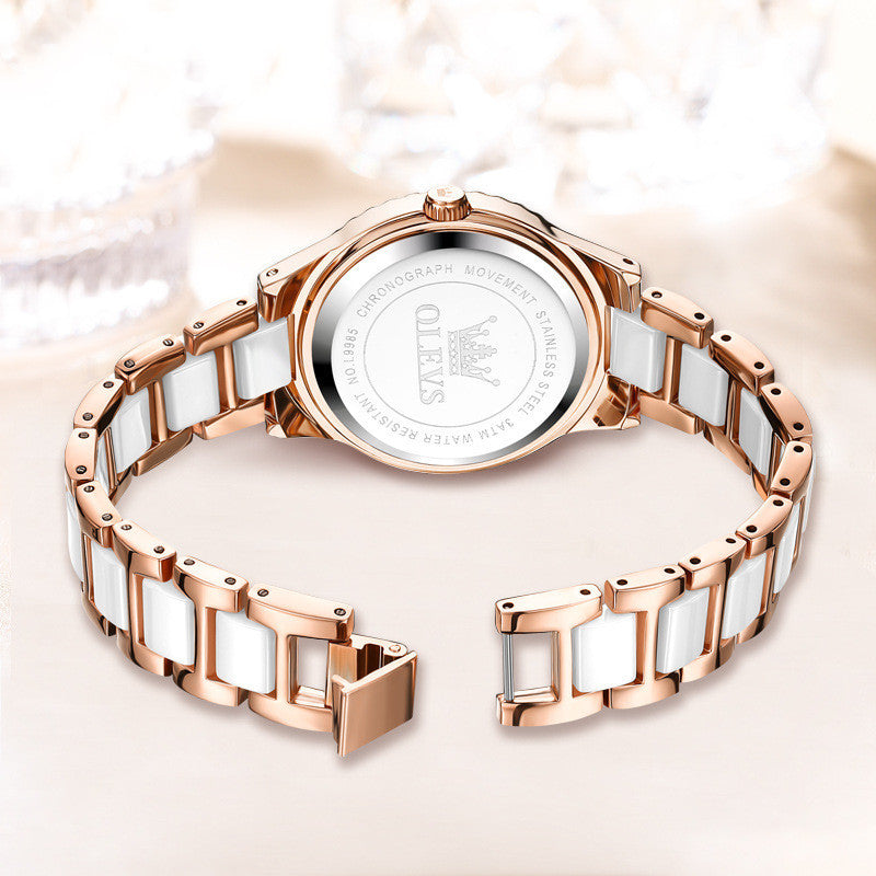 Quartz Watch Electronic Ceramic Women's Watch Women's Watch