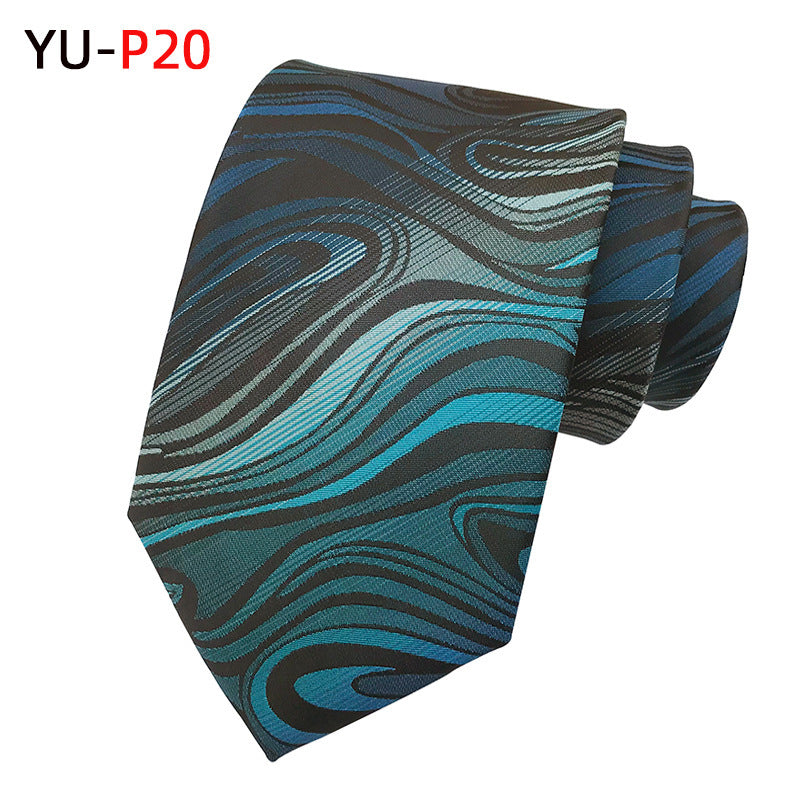 Paisley Big Flower Formal Wear Business Casual Tie