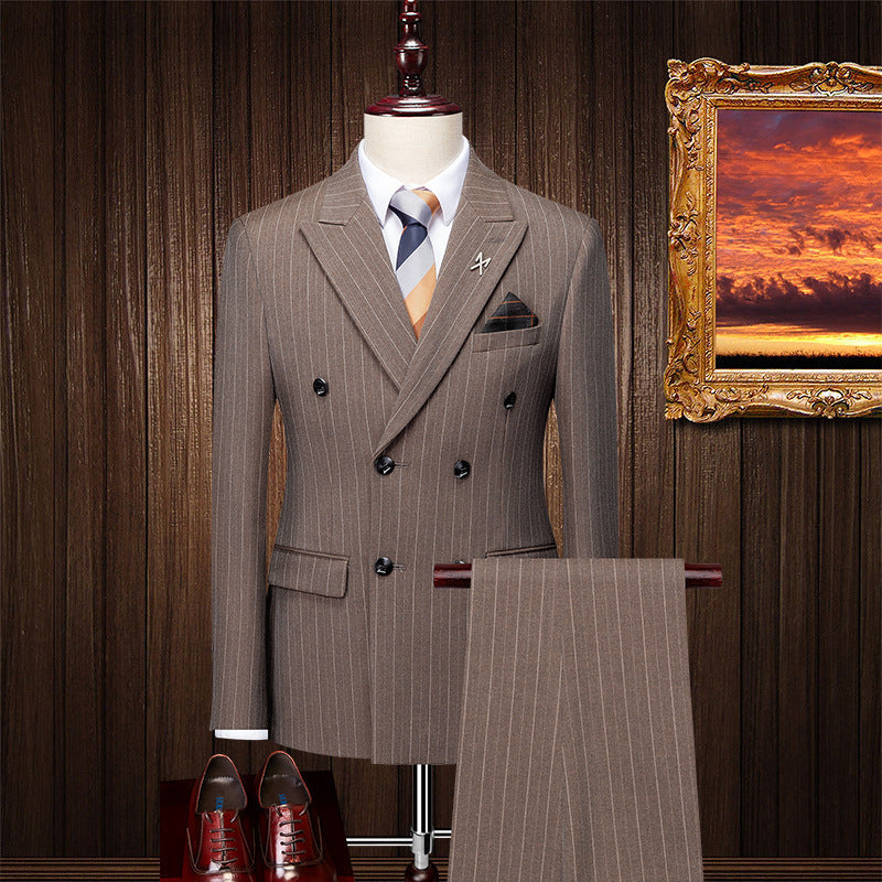 Groom Suit Suit Men's Slim Fit Four Seasons Formal Wear.